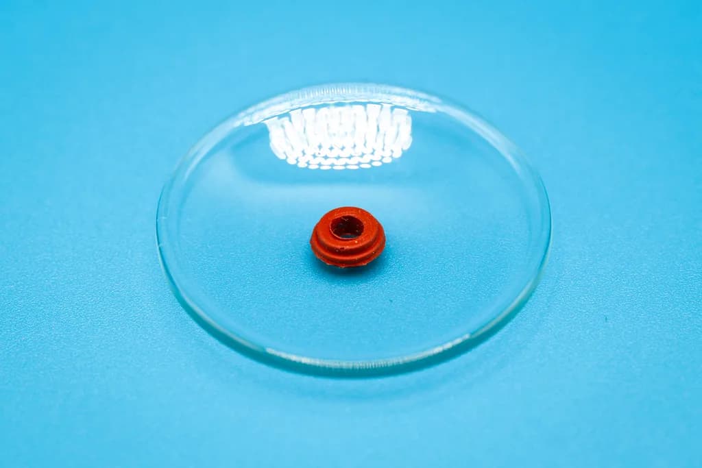 Seal for Bottom Feed Connector, special size for glassy carbon tubes with ID 7 mm