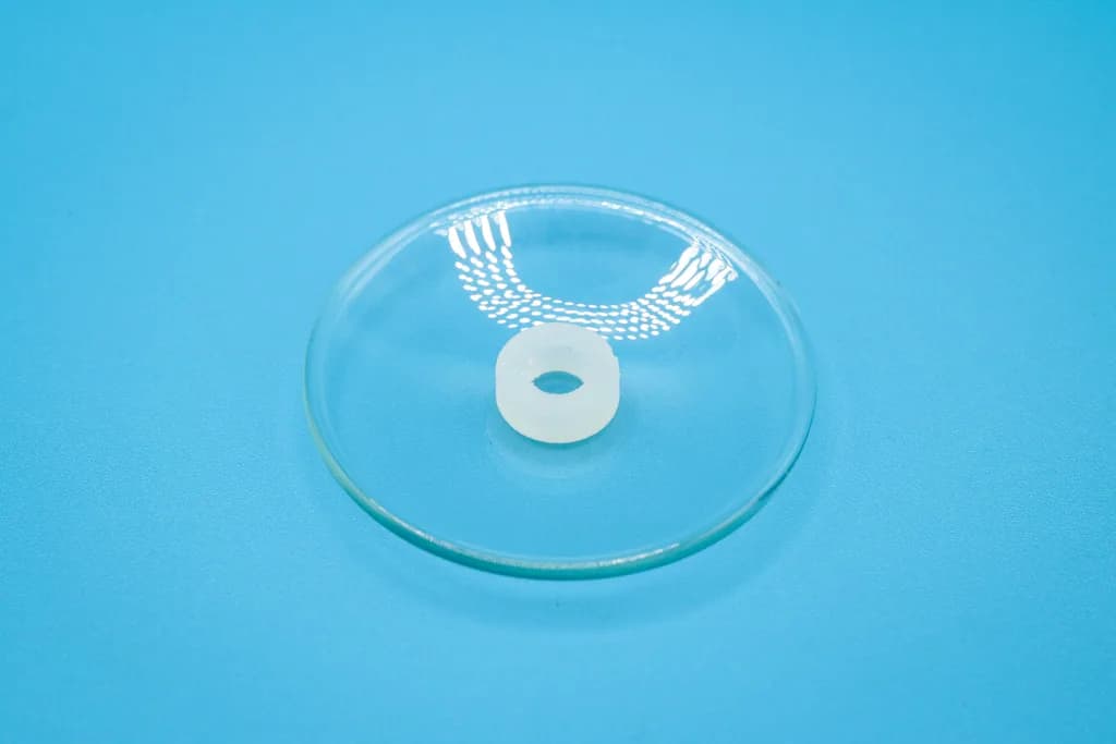 Sealing o-ring for adsorption filter, Silicone, 12 x 6 mm, thickness 4 mm