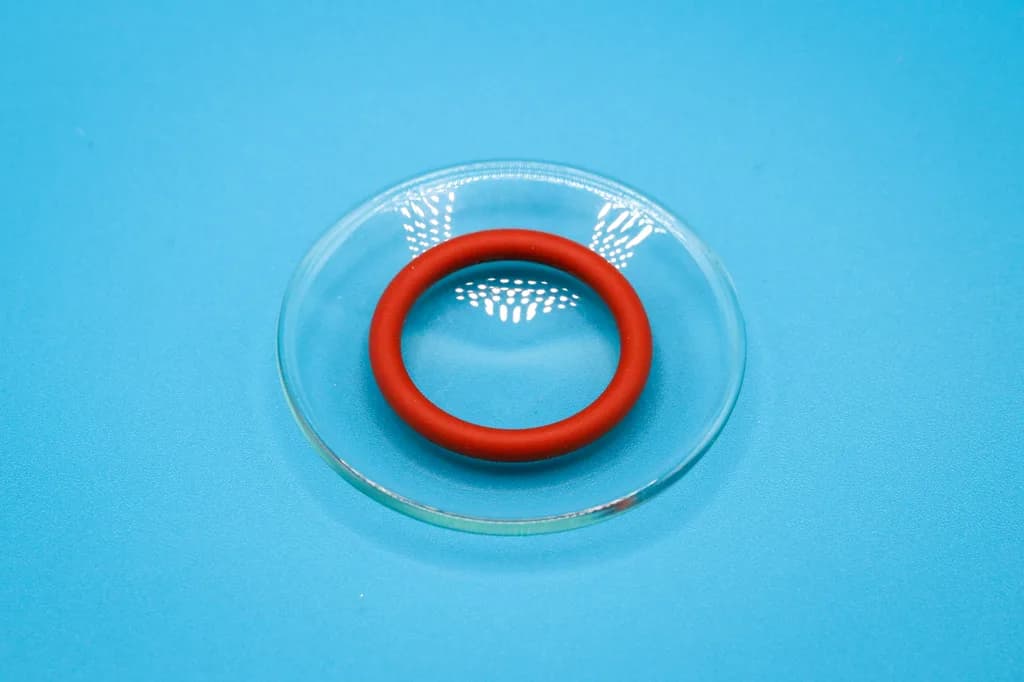 Top O-Ring, red, for HPAR Reactor OD 25 mm