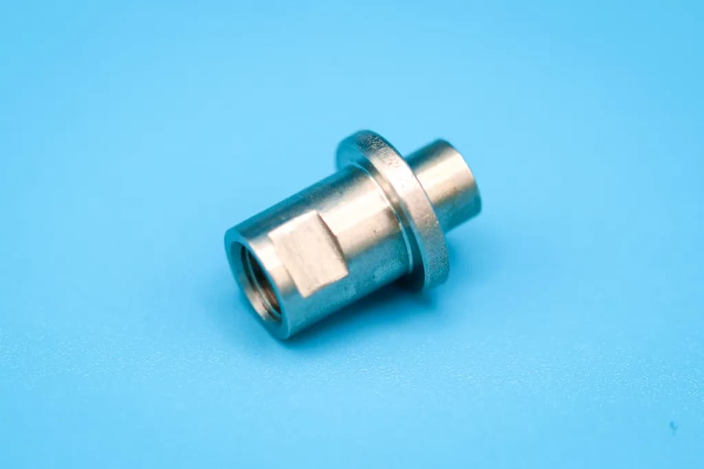 Connector GL14 Threaded Scrubber (H2O trap / CO2 trap) Stainless Steel