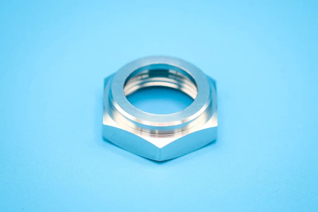 Cap AISI 304 1in modified (hexagonal)