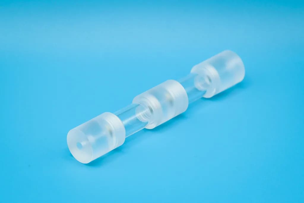 AOX column assembly with Luer, including o-rings