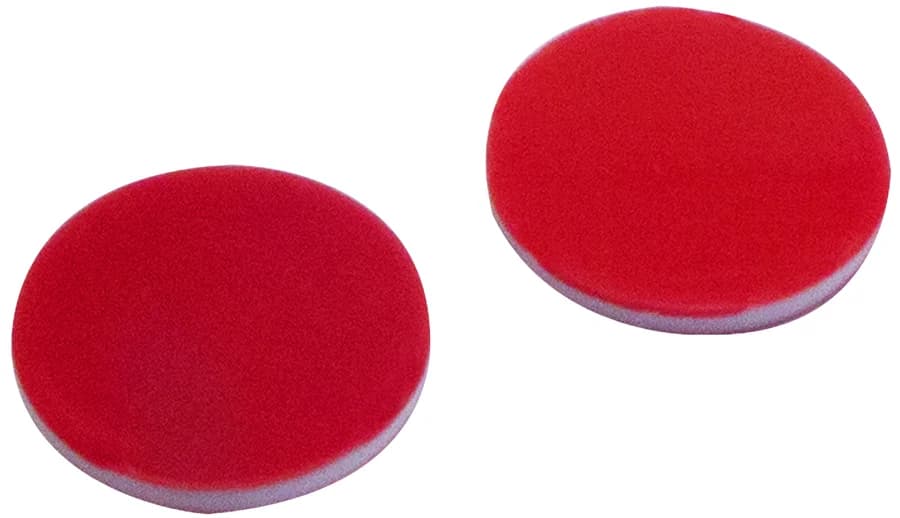 9,5mm Septum, PTFE rot/Silikon weiß/PTFE rot, 45° shore A, 1,0 mm