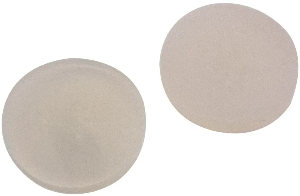 22 mm Scheibe, Silikon natur / PTFE beige 38° shore A, 3,0 mm