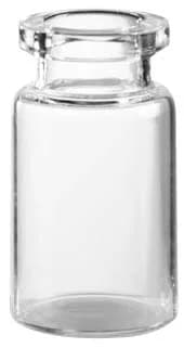 10 ml ND 20 crimp neck vial, 45 x 24 mm clear glass