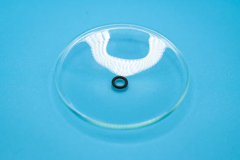 O-Ring, black, 4 x 1 mm