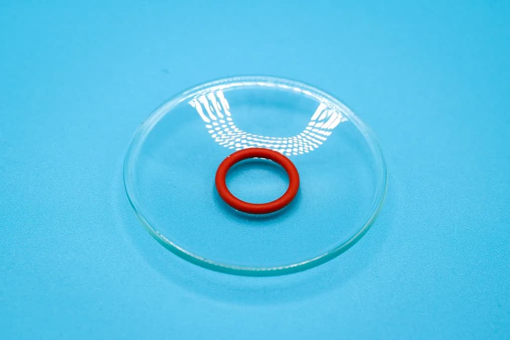 O-Ring 12 x 2 mm, red, silicone