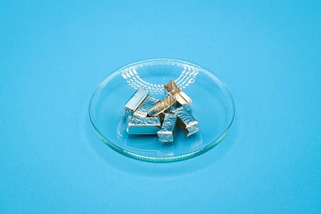 Silver boats 6.5 x 3.5 x 2.5 mm