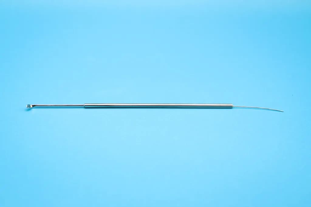 Mikrospatel (gebogen) für Rechtshänder