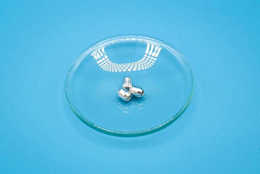 Tubing olive, ID 2 mm, aluminium