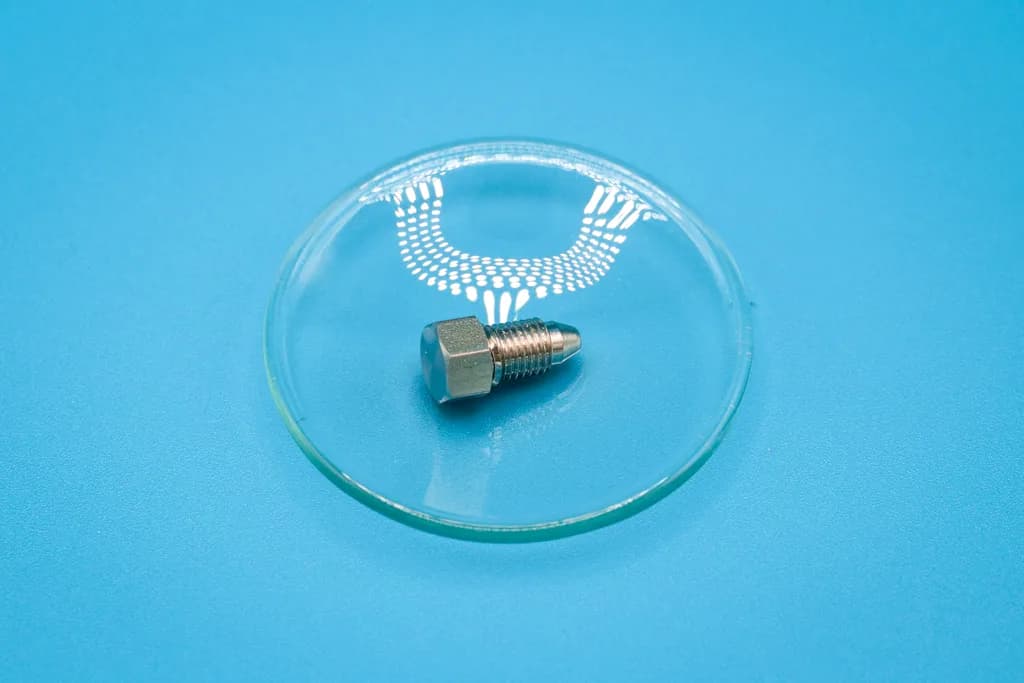 Blanking nut MB6, stainless steel