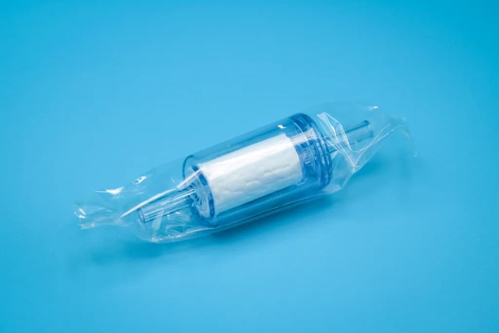 particle filter (inline) disposable inline filter, micro-GF