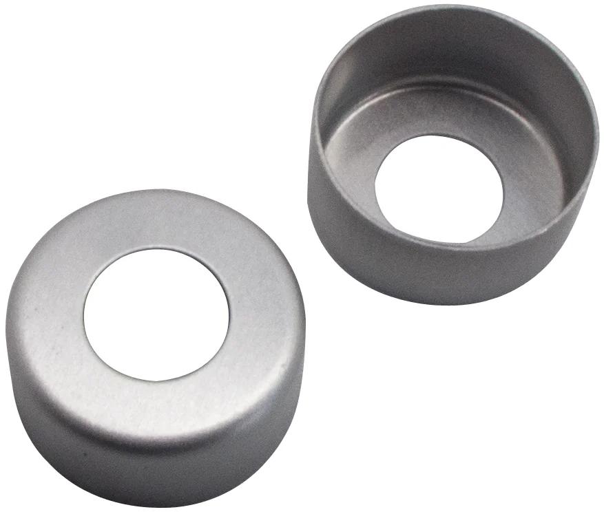 11mm Aluminum Cap,plain, 5.5mm centre hole
