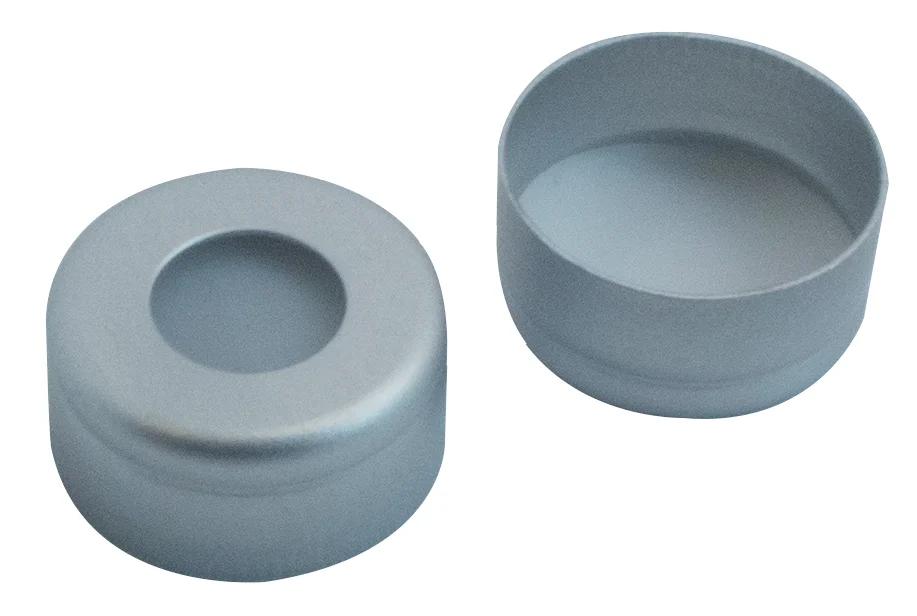 Alu cap clear lacqered,5.5mm centre hole, roll grove, PTFE vieginal,53°shore D,0.25mm