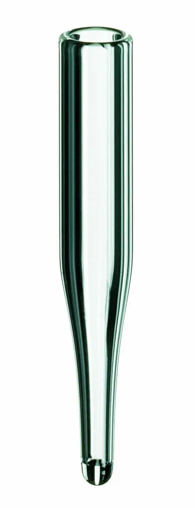 0,1 ml Micro Insert, 31 x 5 mm, clear glass, 15 mm top
