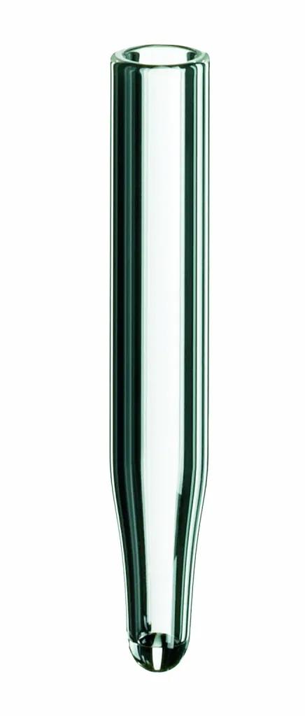 0,1 ml Micro-Insert, 31 x 5 mm total volume/filling volume: 0,25 ml clear glass 1.hydrol. class, 9 m