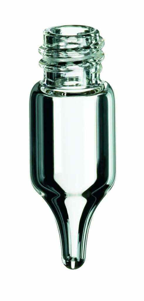 1.1ml Micro-Vial, 32x11.6mm,clear glass, conical, small opening, 1. Hydrl. class