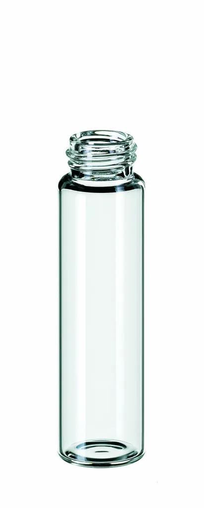 12 ml Gewindeflasche ND15 für die Probenaufbewahrung, 15-425, 66 x 18,5 mm, Klarglas