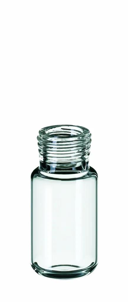 10 mL Precision Thread Vials, rounded bottom, 1st. hydrol. class, 46 x 22.5 mm