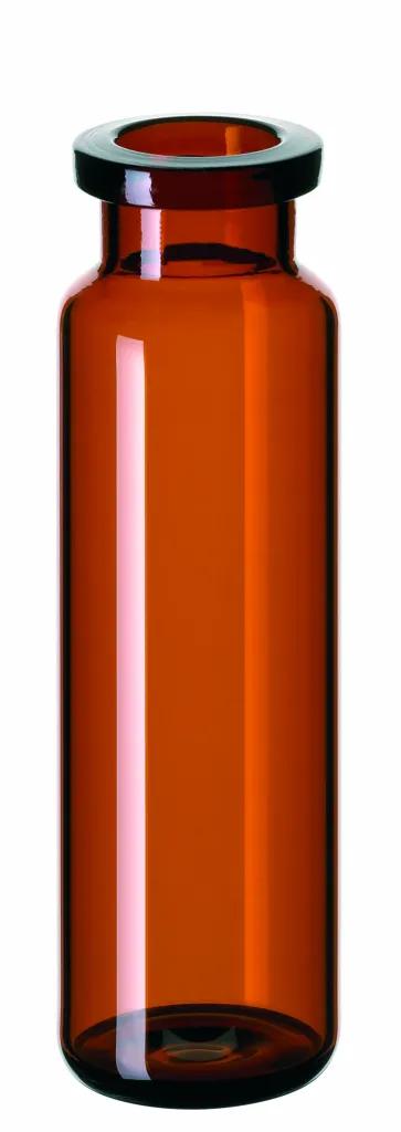 20 ml Headspace-Vial, amber glass, long neck 75.5 x 22.5 mm