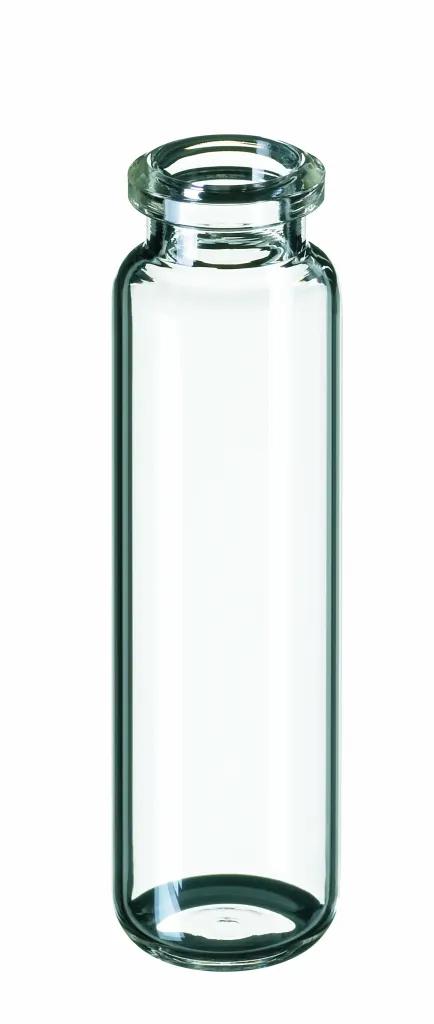 20 ml Headspace-Flasche 75,5 x 23 mm, Klarglas gerundeter Boden, 1. Hydrolytische  Klasse