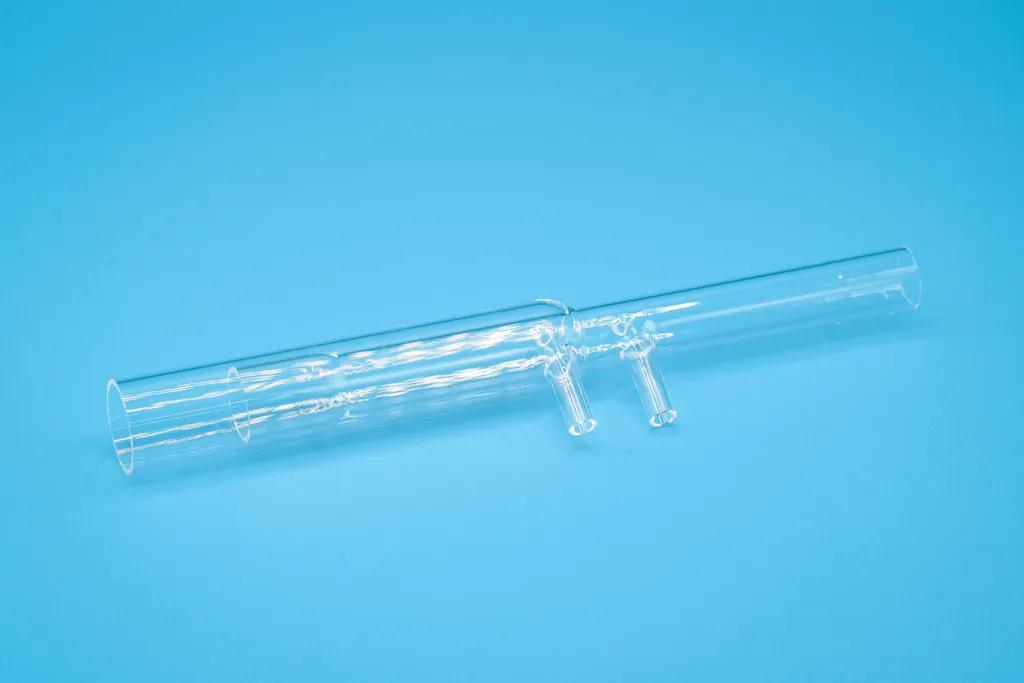 Teilzerlegbare Torch (Quarz) mit Gasanschluß für Thermo Element