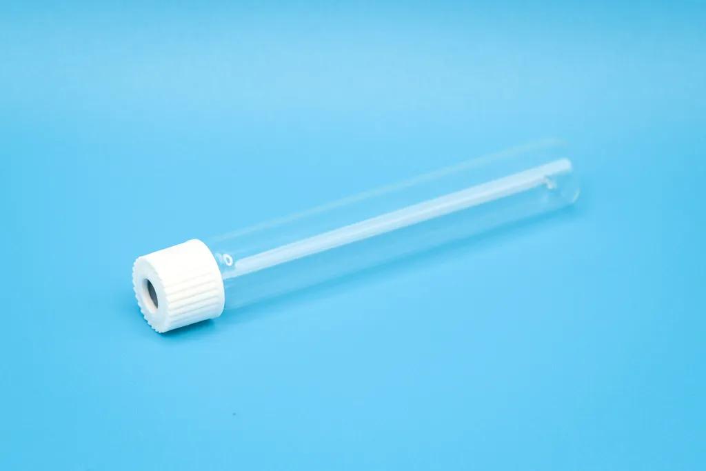 Exetainer® 12 ml vial, non-evacuated, round bottom, white cap and septa