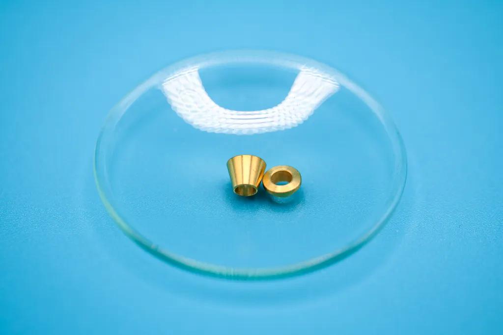 Klemmringsatz, Messing, 1/8 Zoll Rohrverschraubung je 1 Vorderer & Hinterer Klemmring