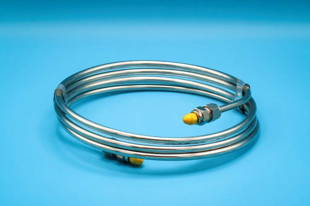 Nitrogen separation column, 0.5 m, 8x6 mm, PTFE, Carboxen, 2 mm unions