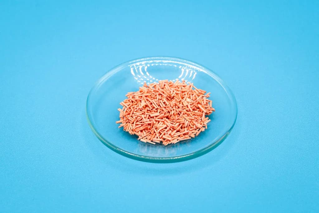 Copper wires, d = 0.5 mm (flask), 100 g